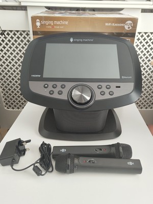 Boxed Singing Machine  WiFi Karaoke Hub tragbar 10,1'' ISM9010 Touchscreen