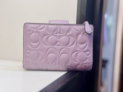 COACH財布 NWT COACH CZ341 Medium Corner Zip Wallet in Signature Leather