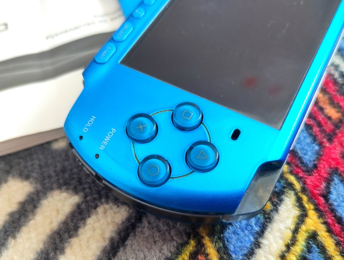 Nintendo Switch PSP3000 blue Sony psp 3008 slim & lite vibrant blue edition Box | eBay