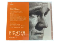 Richter The Master Volume 7 - Brahms Schumann - CD Set New Sealed