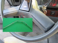 New 1981-82-83 Chevrolet Caprice Classic Horn Pad-button Trim Only-chrome