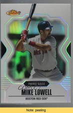 2007 Topps Finest Refractor Mike Lowell #92 READ k5i