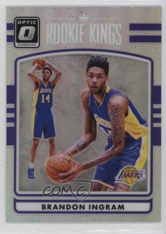 2016 Panini Donruss Optic Rookie Kings Holo Silver Prizm Brandon Ingram RC 06gz