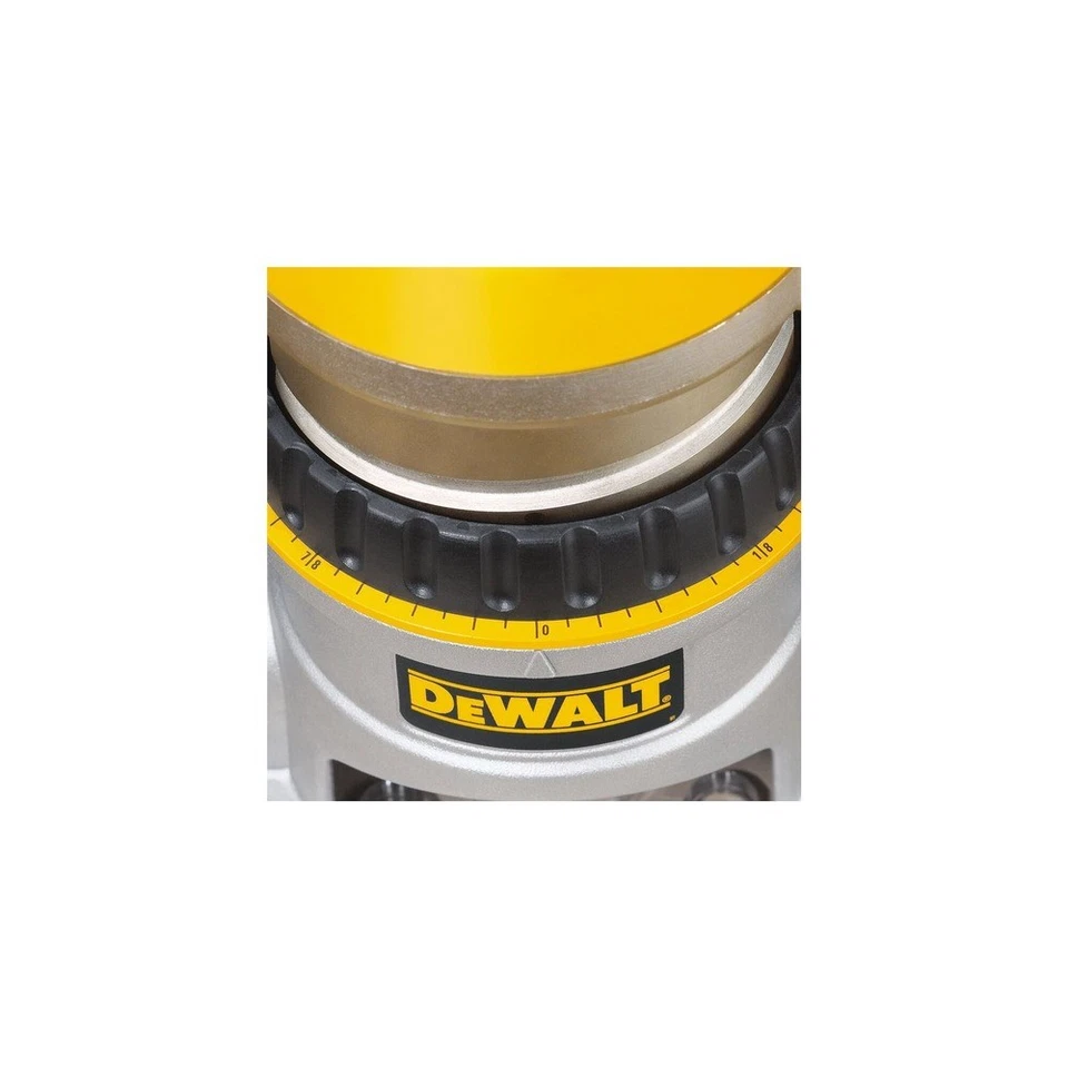 DEWALT DW618PKBR 2-1/4 惠普 EVS 固定底座/插头路由器认证 翻新 — 第 3/4 张图片