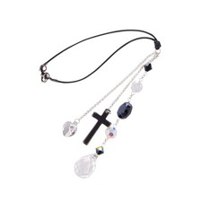 Elegant Cross for Car Mirror - Sun Catcher Rearview Mirror Charm, Transforms ...
