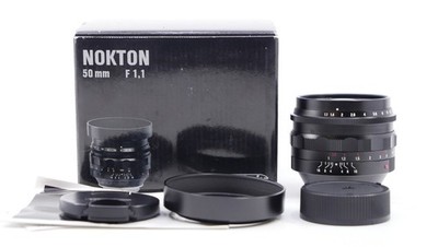 Sehr gut! - Voigtländer Nokton 50mm F/1.1 VM (Leica-M) Objektiv OVP - Händler
