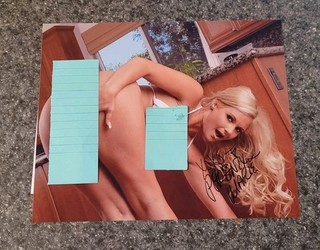 PHOENIX MARIE Signed/Autograph 8x10 Photo Adult Film Star