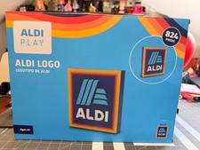 ALDI LOGO Lego Building Bricks Set 824 Blocks...