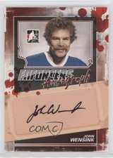 2011-12 ITG Enforcers Auto John Wensink #A-JWE Auto 10gc