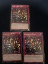 3x Dracotail Sting Dood! Near Mint Condition 