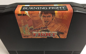 Burning Fight NEO GEO AES Complete CIB US Version NEOGEO Manual TESTED & WORKING
