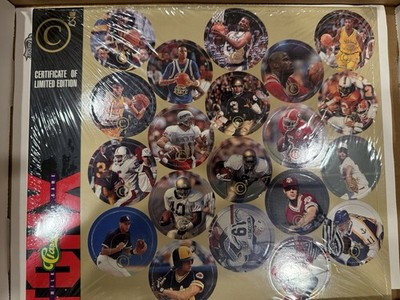1994 Classic Club Tonx Milk Cap Game Set 20 Pogs Sealed Limited Edition /10000
