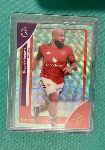 Topps Chrome Premier League 2026 Bryan Mbeumo Man Utd #131 035/199