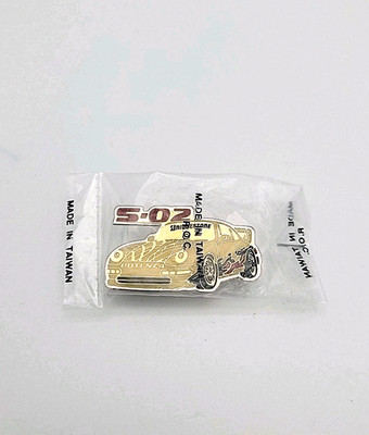 VTG Porsche Bridgestone Potenza S-02 Pinback 911 993 Super Cup Tire Hat Pin New