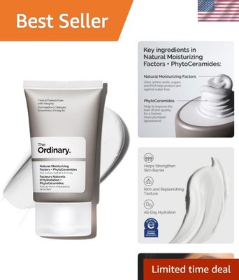 The Ordinary Natural Moisturizing Factors + PhytoCeramides, Rich Moisturizer ...