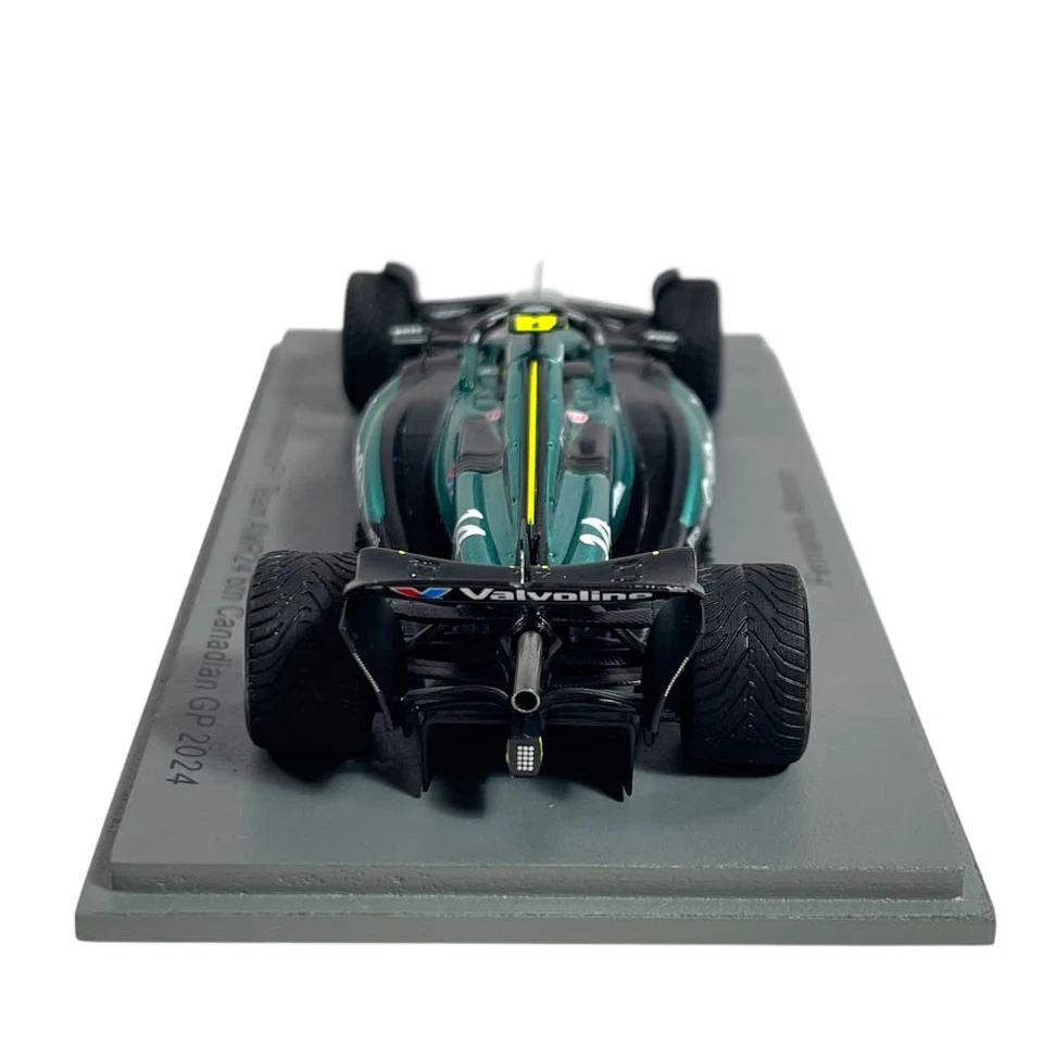 Modellino F1 Spark 1/43 Aston Martin Aramco AMR24 6th Canadian GP #14 F. Alonso - Immagine 4 di 4