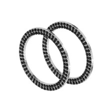 VekAuto Car Push Start Button Cover, Crystal Rhinestone Cover Universal for C...