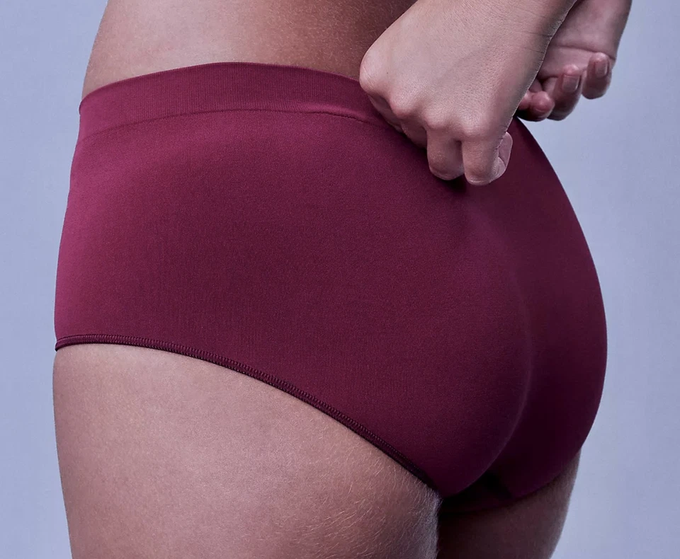 Panty corto para mujer Calvin Klein Bonded Flex sin costuras púrpura poción XS M L XL Foto 3 de 4