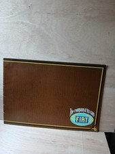 1973 FIAT RANGE Sales Brochure inc 130 Coupe 132 124 Special 128 Rally 127 126