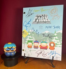 South Park: Bigger, Longer & Uncut Script Replica - Signed - Autograph Reprints