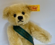 Rare Steiff Doll And Teddy Bear Expo 2002 Mohair Bear 100 Years Of Steiff 7 1/2