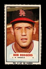 1963 Bazooka Set-Break #  2 Bob Rodgers VG-VGEX *GMCARDS*