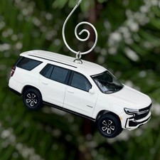Chevrolet Tahoe Ornament   Multiple Colors Available   Gift for Chevy Lovers