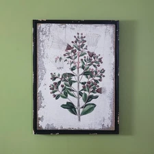 Botanical Olive Branch Wall Decor Home Decorative Collectible - Multicolor