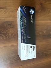 Genuine HP 128A Black LaserJet Toner Cartridge  CE320A  - Brand New Sealed
