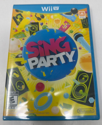 Sing Party Nintendo Wii U - brand new and factory sealed!