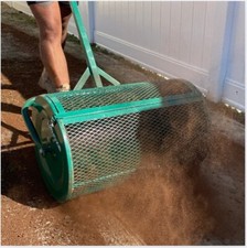 Landzie Lawn & Garden Spreader for Compost, Peat Moss, Top Soil, Mulch, and More