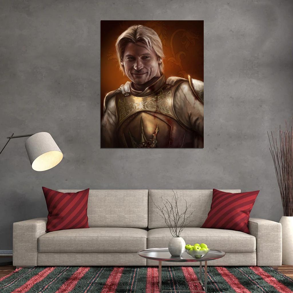V0884 Jaime Lannister Painting Game of Thrones Decor WALL POSTER