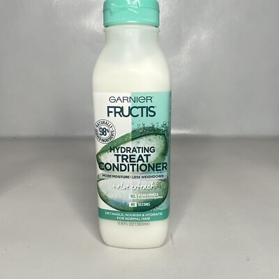 Garnier Fructis Hydrating Treat Conditioner- Aloe Extract 11.8 Oz Bottle - New