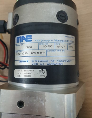 MAE M642 + NEUGART PLE 80 - Bild 2 von 6