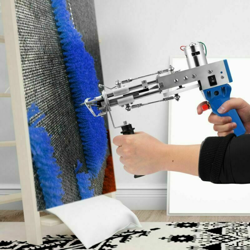 Electric Carpet Tufting Gun Rug Weaving Flocking Machines Cut Pile /Loop  Pile