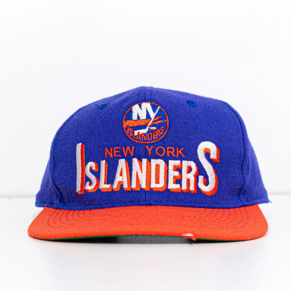 Chapéu CCM American Needle NHL New York Islanders Snap Back vintage anos 90 retrô - Imagem 2 de 4