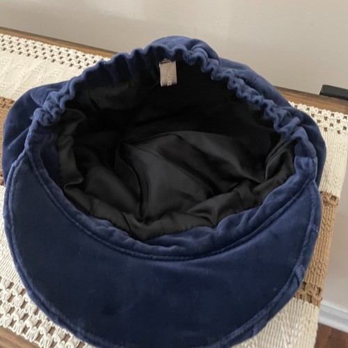 NORDSTROM BLUE VELVET HAT - Picture 9 of 10