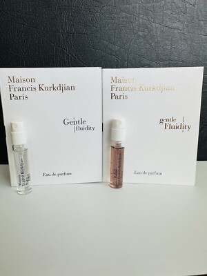 Gentle Fluidity Silver Gentle Fluidity Gold By Maison Francis