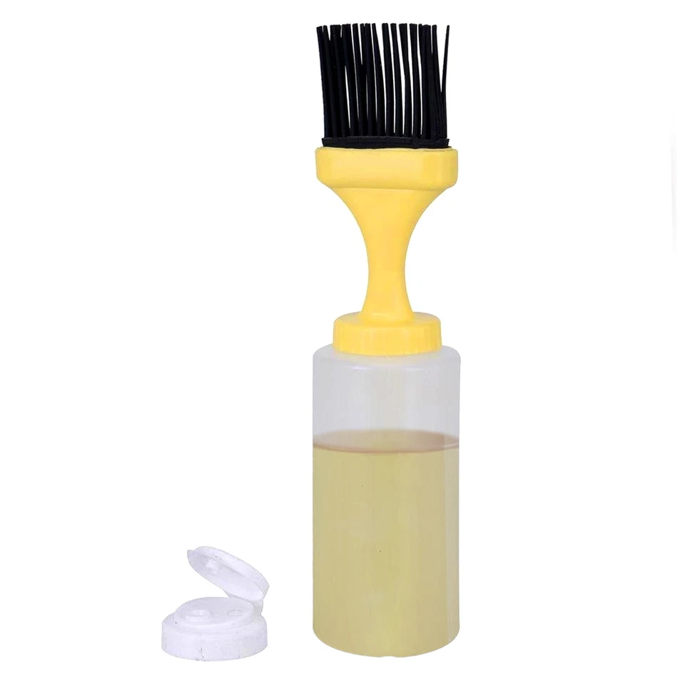 Silicone Basting Brush Bottle Baking Grilling Pastry BBQ Oil Pastry Brush BBQ  - Image 4 of 4