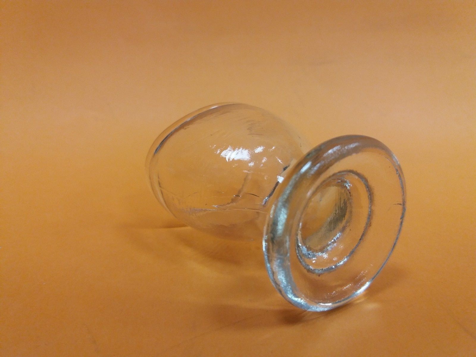 ANTIQUE GLASS MEDICAL CUP EYE WASH eBay