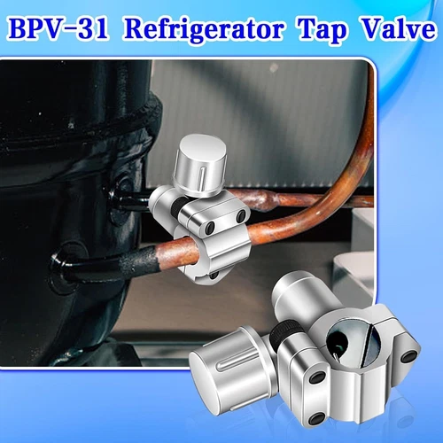 4x Válvula perforadora de bala BPV31 para líneas de refrigeración de aire acondicionado 5/16 3/8 1/4 pulgadas NUEVO - Imagen 15 de 20