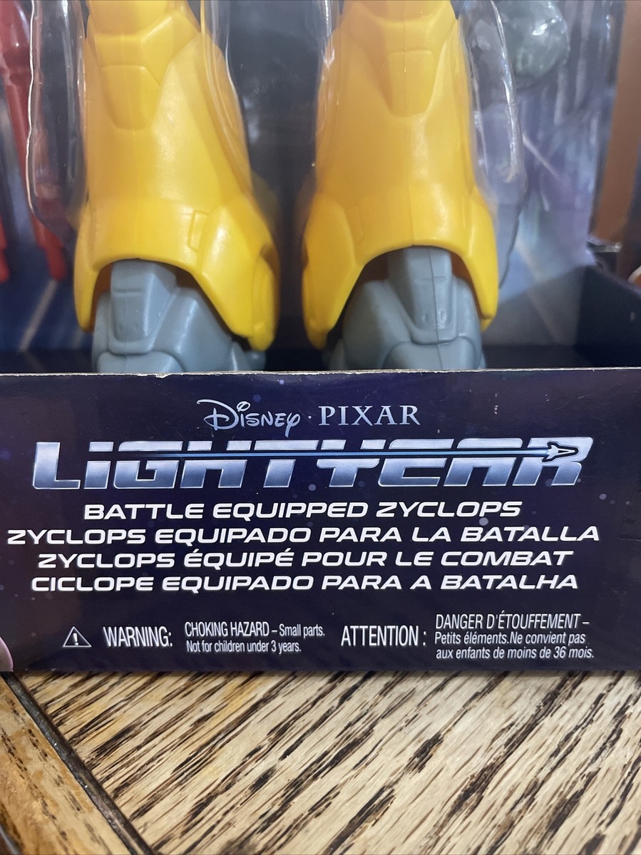 NEW Disney Pixar LIGHTYEAR Battle Equipped Zyclops Mattel 2022