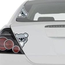 Peeking Koala Car Sticker Decal Kawaii Cute Funny Koala Vinyl Waterproof Window