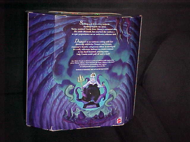 Sea Witch Ursula Doll The Little Mermaid Mattel 1997 Great
