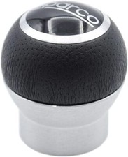 Sparco-corsa Shift Knob Bk Leather X Metal Spg107j Sparco-corsa Shift Knob Bk Leather X Metal Spg107j