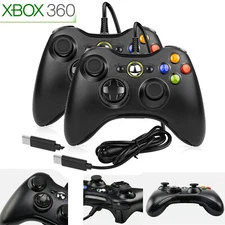 Wired Controller USB For PC Compatible With Xbox 360 / Windows 7 8 10 11 Gamepad