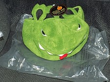 HTF NWT POTTERY BARN KIDS Green Dragon TREAT BAG TO BE USED WITH COSTUME So Cute