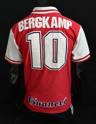 【希少・美品！】アーセナル/デニス・ベルカンプ/A/96-97シーズンモデルM Arsenal 1996-1997 Away Shirt #10 Bergkamp - Online Store From