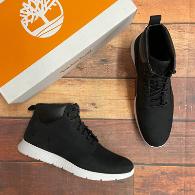 Timberland Men's Killington Chukka Black Nubuck Sneaker Boots