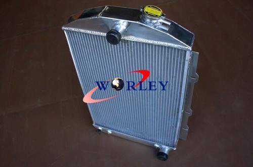 aluminum radiator + fan for CHEVY HOT / STREET ROD 350 V8 1938 AT - Picture 5 of 6